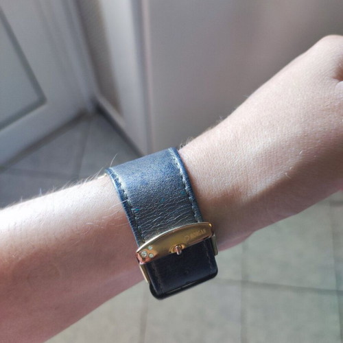 Morgan wristwatch used, bronze with diamonds