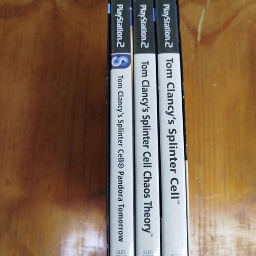 Splinter Cell Trilogy PS2 game, excellent condition