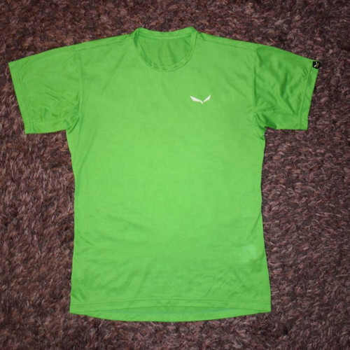 Salewa Puez Melange Dryton T-shirt men size M like new green