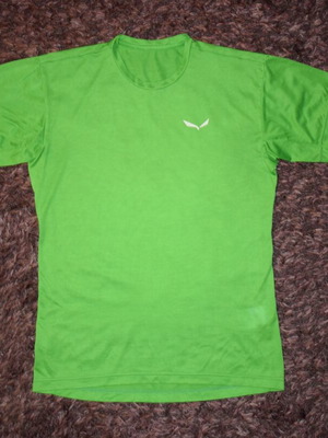 Salewa Puez Melange Dryton T-shirt men size M like new green