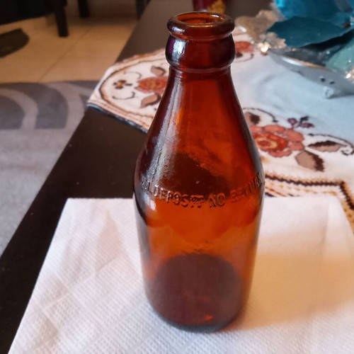 Collectible bottle 1917 used, rare, 18 cm