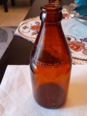 Collectible bottle 1917 used, rare, 18 cm