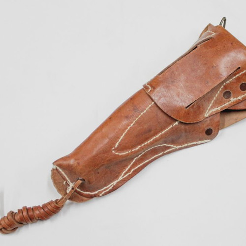 Leather holster brown for Colt M.1911 pistol Greek Army 1970-80