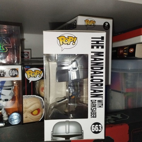 Star Wars The Mandalorian with Darksaber Funko Pop 663