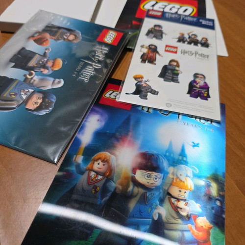 LEGO Harry Potter Years 1-4 Press Promo Staff New