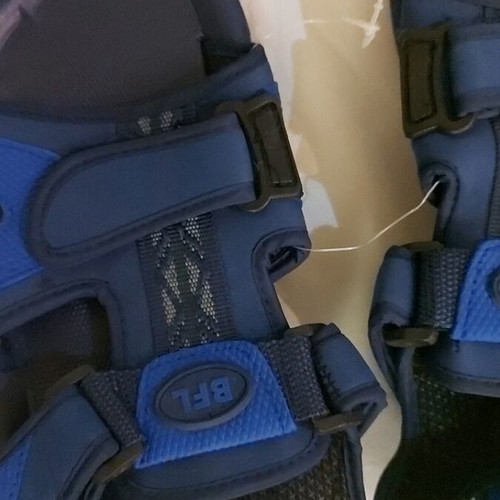 Blue sandals new, size 40