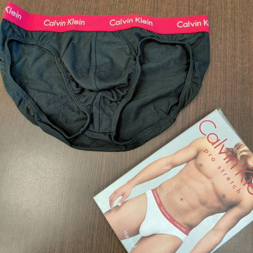 Calvin Klein men's briefs black size S new, pack of 2