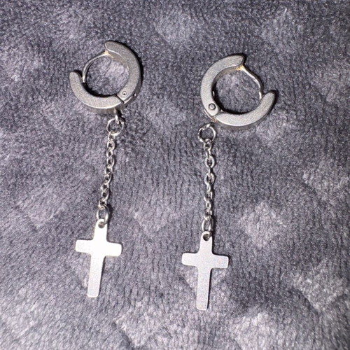 Cross earrings new