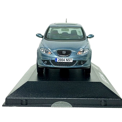 Seat Toledo 2006 Metallic GreyBlue 1:43 Diecast Model New