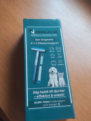 Nordkliv 4-in-1 Pet Hair Remover new for sofas, clothes & cars