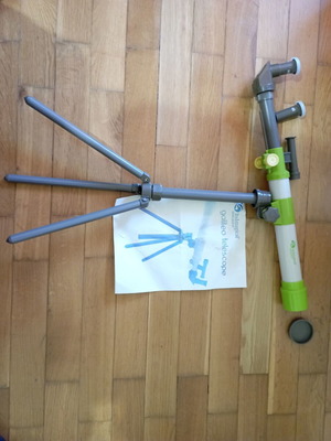 Galileo children's telescope by ItsImagical used with two lenses