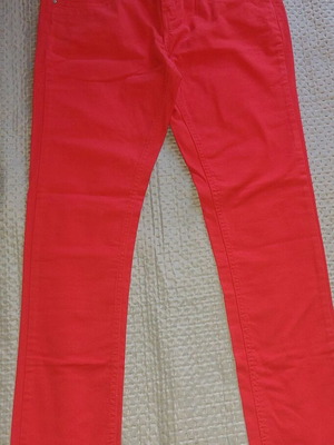 Esmara Winter Pants like new, size L 40 12, red