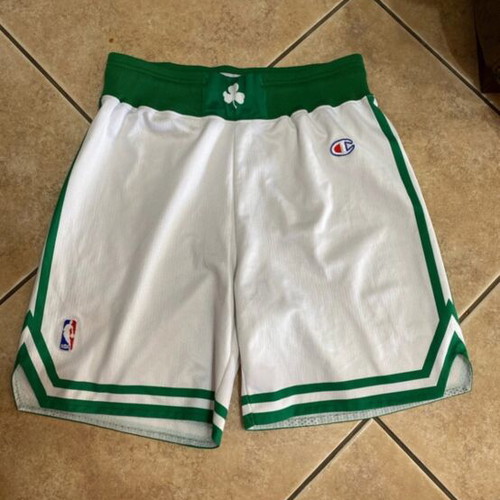 Boston Celtics 1998 vintage NBA shorts used, white size S