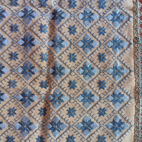 Handmade table runner 73 x 40 cm