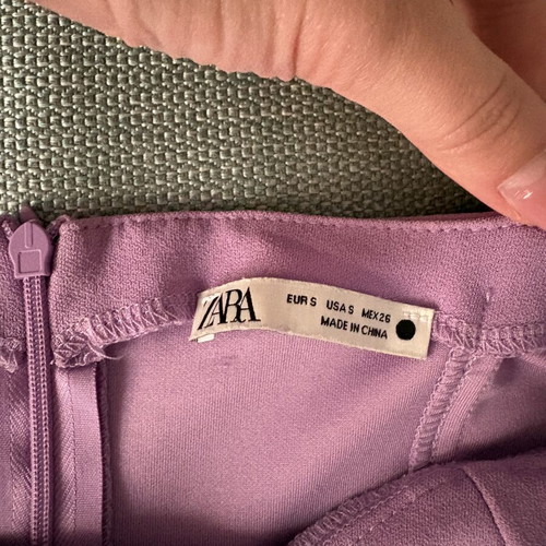 Zara lilac midi dress like new