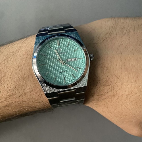 Poedagar Mens Watch Tiffany Dial New, Tiffany Blue