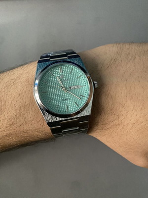 Poedagar Mens Watch Tiffany Dial New, Tiffany Blue