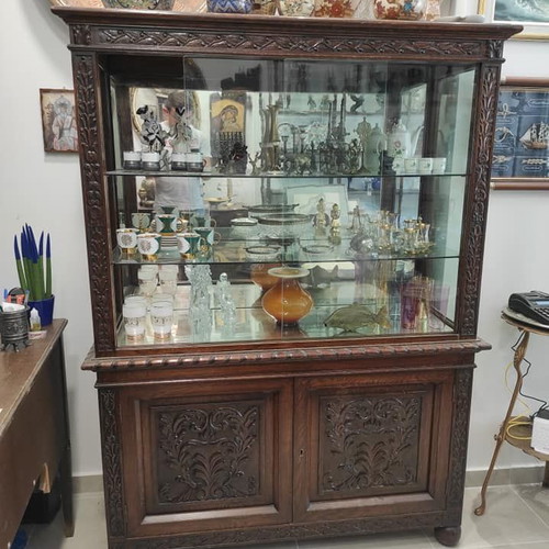 Skyrian Display Cabinet handmade used