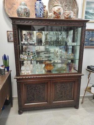 Skyrian Display Cabinet handmade used
