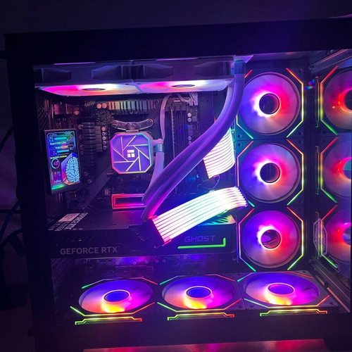 Abox PC Ryzen 5 5500 with RTX 5060 and Thermalright Aqua Elite 240 v3 AIO cooler like new