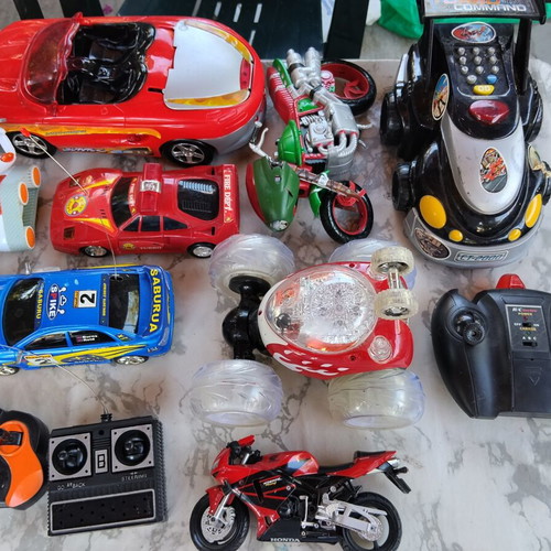 Remote Control Cars from 2000s, used, with some broken parts