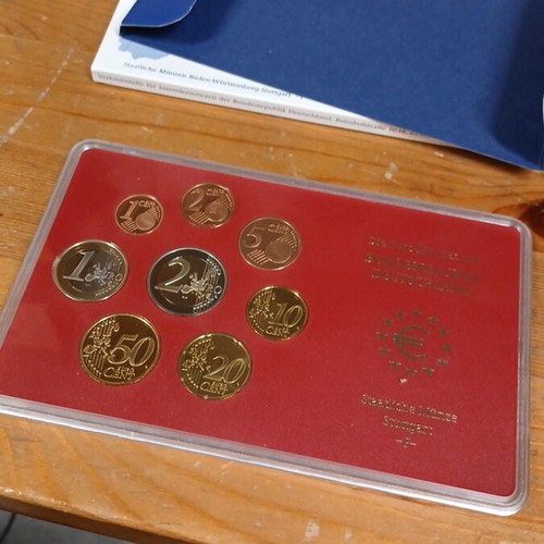 Germany Euro Coin Set 2002 like new