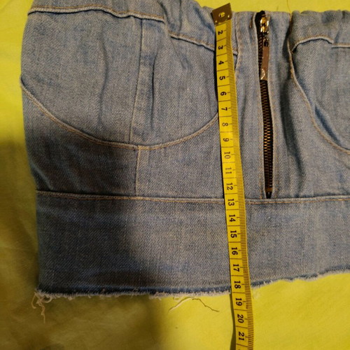 Set skirt bustier airy, not see-through, like new