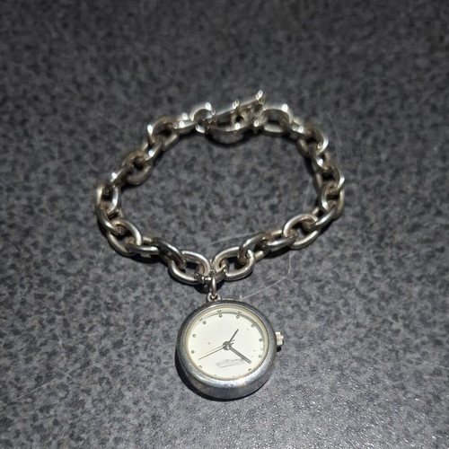 Anne Klein vintage women's watch bracelet silver used