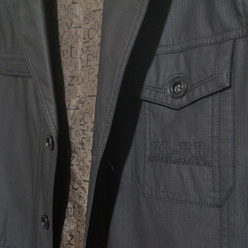 Brown jacket used, size L, with small scratch