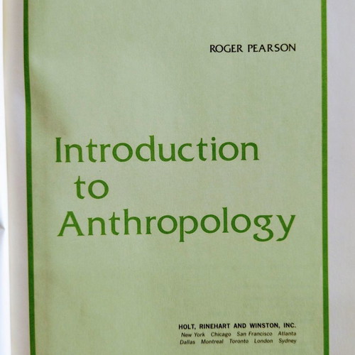 Introduction to Anthropology used book