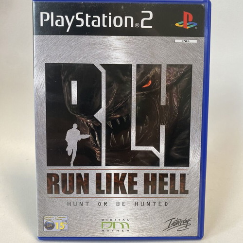 Run Like Hell Hunt Or Be Hunted PlayStation 2 PS2 like new, English