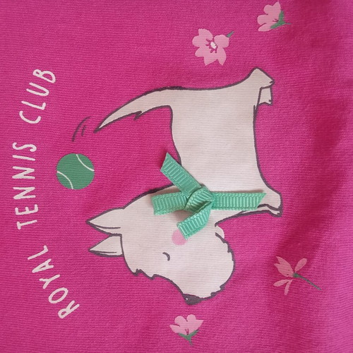 Pink short-sleeve T-shirt for 3-4 year olds