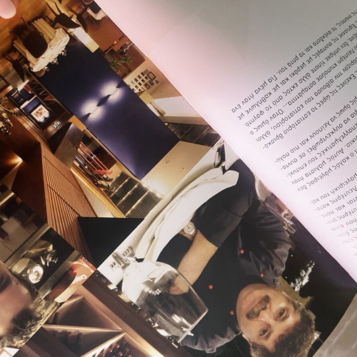 Varoulko Colors Aromas And Flavors cookbook like new, Greek gastronomy
