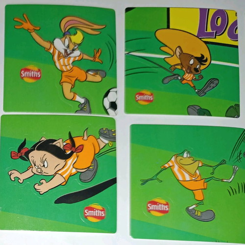 Looney Tunes Loonovia stickers set of 7 like new