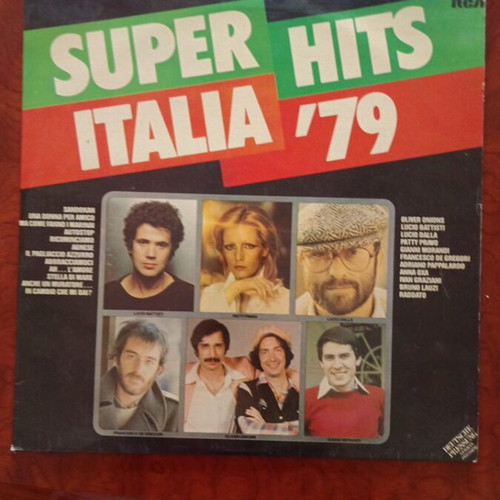 Super Hits Italia '79 vinyl record, used, excellent condition