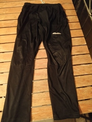 Lotto tracksuit used, size large, black