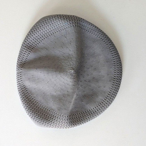 Kangol Tropic 507 Ventair grey flat cap medium like new