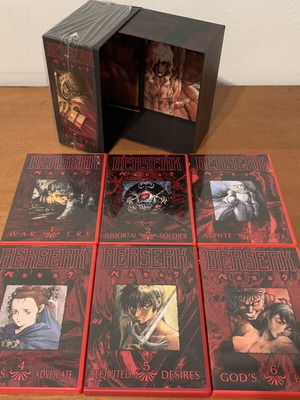 Berserk DVD Collectors Box Set complete series like new, anime