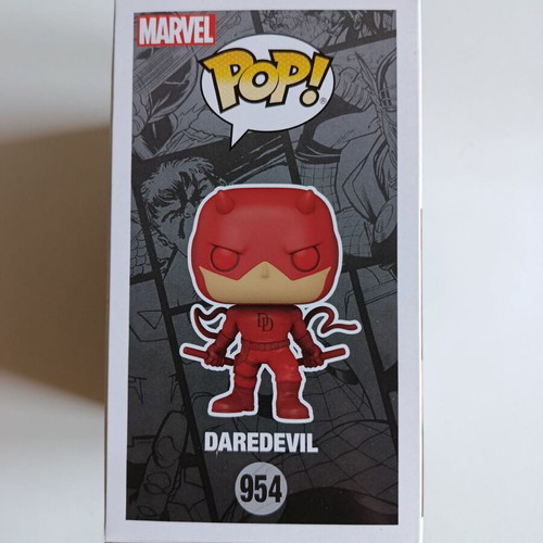 Funko Pop Marvel Daredevil Action Pose #954 like new