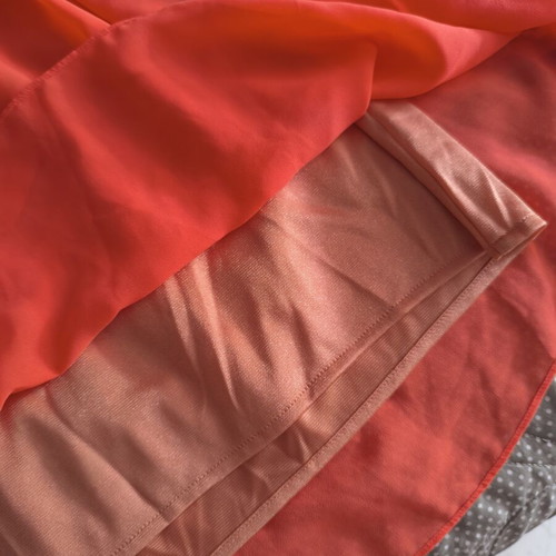 Sisley dress coral size S like new worn 2-3 times