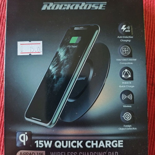 Wireless charger 15w like new