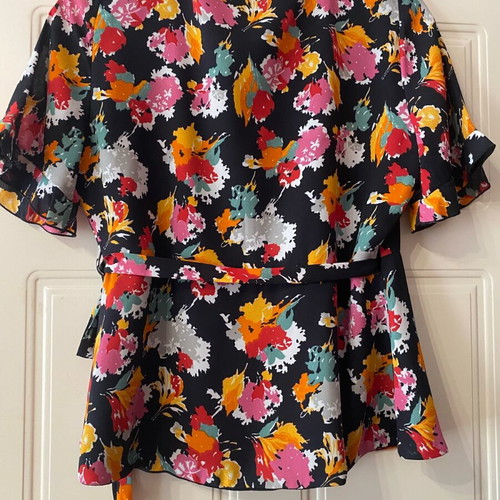 Floral shirt Zara Trafaluc Collection like new, size L