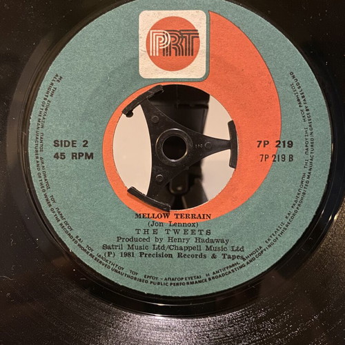 The Tweets Birdie Song 7" single mint Greek pressing 1981