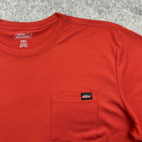 Dickies Pocket Tee men's T-shirt red oversized 2XL