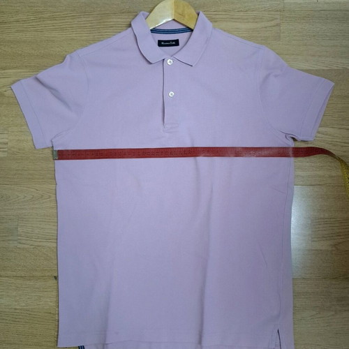 Massimo Dutti polo t-shirt pastel lilac like new, size L