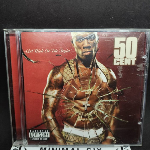 50 Cent Get Rich Or Die Tryin' CD used, hip-hop