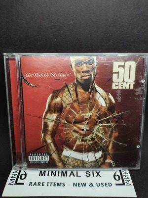 50 Cent Get Rich Or Die Tryin' CD used, hip-hop