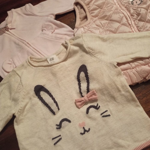 Baby clothing set three pieces like new