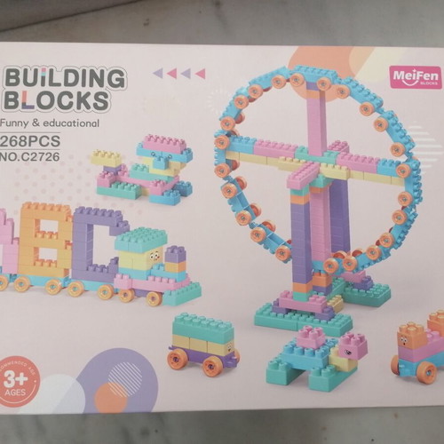 Children's building blocks sealed package