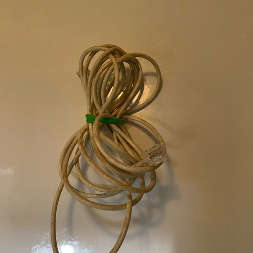 Phone and router connection cables, 11 pieces like new with filters and adapters